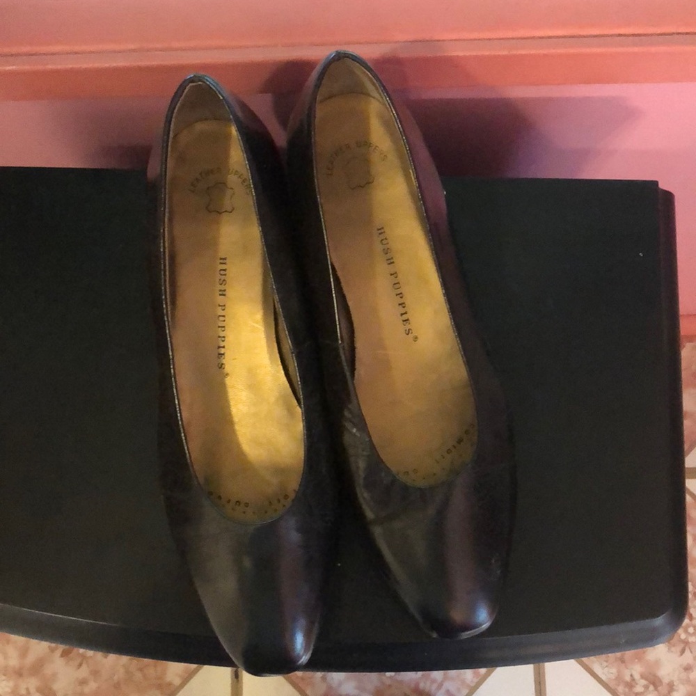 Leather Hush Puppies shoes